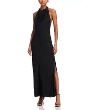 Bardot Similina Halter Maxi Dress