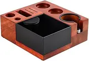 domoi Espresso Tamping Station Knock Box-Espresso Knock Box and Tamp Station Coffee Organizer Box for 51-58mm Espresso Tamper Replacement Accessories 1 PCS