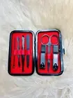 7pcs Manicure Pedicure Set Finger Toe Nail Clippers Scissors Unisex Grooming Kit