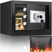 1.2 Cubic Personal Home Safe Box Fireproof Waterproof with Fireproof Bag, Fir...