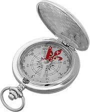 [GAROZATION] Vintage Watch Compass Pocket Watch for Men Women Outdoor Survival Tool Chain