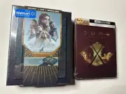 Denis Villeneuve's DUNE [2021 Blu-ray/DVD], DUNE PART TWO [2024 4K/Blu-ray] NEW!