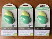 3x EcoTools Perfect Blender Duo Makeup Sponges for Liquid & Cream Makeup NEW