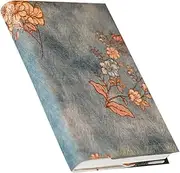 DOITOOL Adjustable Book Jacket Exquisite Book Protector Protective Ornamental Book Decor Sleeve Cover School Creative Book Protector Floral Book Protector Decorative Book Protector Fabric