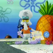 Nickelodeon Spongebob Squarepants Squidward Plush 32cm Soft Toy 2022 Viacom