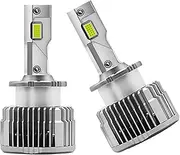 MAX COOL 2PCS D4S LED Headlight Bulbs Replacement HID Xenon White 90W 6000K Conversion Kit