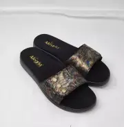 Alegria Copacetic Copper Lilie Slide Sandals Women's Size 39 US 9