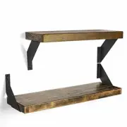 4 Heavy Duty Angle Shelf Brackets Floating Shelves Support Brackets 6inch