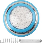 LED Swimming Pool Light, Stainless Steel Waterproof Underwater Wall Light,High-Power Lamp Bead Swimming Pool Light for Outdoor AC12V(12W)