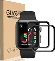 [2 Pack] Screen Protector Compatible for Apple Watch Series 6/SE/5/4 44mm, Scratch Resistant Premium High Sensitive PMMA Full Coverage Soft Screen Protector Film for for iWatch 44mm