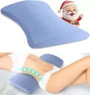 Memory Foam Lumbar Support Pillow for Back Pain Relief and Comfort