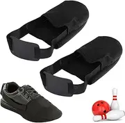 Bowling Slide | Shoe Slider,Bowling Shoe Cover with Elastic Band Adjustable Bowling Accessories for Men Women Bowler Playing Ball Dancing