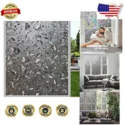 Energy-Saving Grayish Black Static Cling Window Privacy Film - 99% UV Blockage