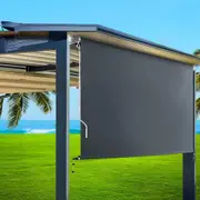 Instahut Outdoor Blind Privacy Screen Roll Down Awning Canopy Window