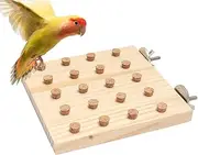 Bird Training Toys,Bird Concentrated Toys,Educational Tube Blocks Paraquito Training Game | Sturdy Bird Playground Small Animal Activity Game for Ancho Beads Inco Beads