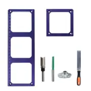 Woodworking Slotting Template for 86 Type Wire Box Switches Socket Open Hole