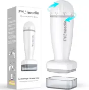 FYL 120 Derma Stamp for Hair Growth, Adjustable Derma Roller Stainless Steel ...