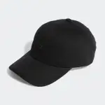 【ADIDAS 愛迪達】帽子 運動帽 棒球帽 遮陽帽 三葉草 PE DAD CAP 黑 IC3031(3526)