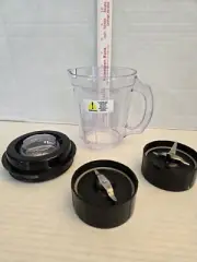Magic Bullet Handled Replacement Blender Bottle 2 Removable Blades FREE SHIPPING