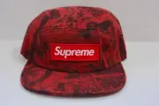 SUPREME FW15 TRUE TIMBER CAMP CAP OVERDYED BOX LOGO BRAND NEW KOBE JORDAN