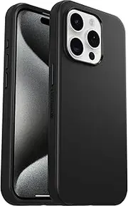 OtterBox Symmetry Case for iPhone 15 Pro, Shockproof, Drop Proof, Protective Thin Case, 3X Tested to Military Standard, Black