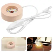 Crystal Sphere Stand Display Base Night Light Holder Small Lamp