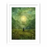 Meditation Framed Print Print