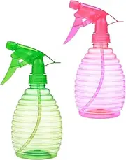 Spray Bottles – Empty Refillable Mist Container For Hair, Cleaning, Plants | Trigger Spray Bottle, Portable Water Sprayer, Leakproof Nozzle, Reusable plastc Dispenser For Beauty Or Home Use