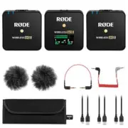 Rode Wireless GO 2 Dual Compact Digital Wireless Microphone System with Rode SC7