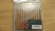 SAFARI DELUXE 12 PIECE PREMIUM WOOD CARVING CHISEL SET NEW