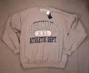 Soffe VTG 1990s US Navy Graphic Crewneck Athletic Sweatshirt Mens XL