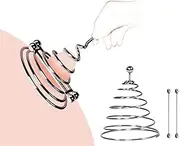 Nipple Clamps Nipple Toy, Adjustable Breast Clips Sex Pleasure for Women, Stainless Steel Nipple Clips, Non-Piercing Nipple Clamp with Durable Metal Spring Sex Toy Clamps for Couples