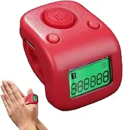 Buddhist Counter | Hand Tally Counter,Buddha Beads Prayer Counter, LCD Digital Display Counter for Active Fingers, Prayer, Meditation