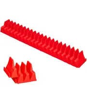 20PCS Magnetic Wrench Organizers Spanner Storage Holder Rack Hardware Tool-Red