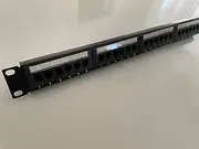 24 Port Cat6 Punch Down Keystone Ethernet Patch Panel (5)