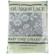 Quaker Lace Tablecloth Savannah 477 Oblong 60 x 92” Victorian CottageCore VTG