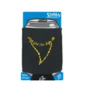 Only God Can Judge Me - Funny Novelty Stubby Holder With Base