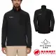 【Mammut 長毛象】男 Madris ML Jacket 防風保暖立領刷毛外套(1014-02420-0047 黑/白)