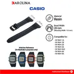 卡西歐 W-96H 28MM 黑色樹脂錶帶 10076822