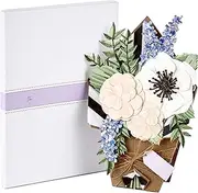 Hallmark Signature Paper Craft Flowers Displayable Bouquet Mothers Day Card for Mom (1499MBC1027)