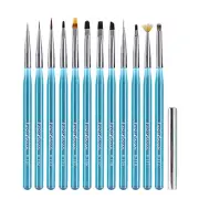 Nail Art Brush Design Set Dotting Painting Drawing Polish Brush Pen Tool