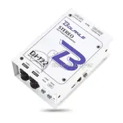 GAZ-J22 2-Channel Stereo 48V Phantom Power Supply Active Connection Audio DI Box