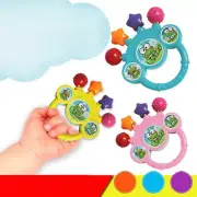 Newborn Rattles Toys Multicolor Baby Shake Ling Toys Infant Hand Toy Cartoon♤