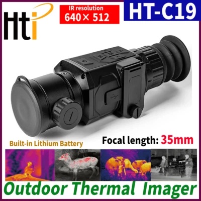 Hti HT-C19 Thermal Imager Infrared Thermal Camera Hunting Monocular Telescope