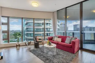 雪梨奧林匹克公園的2臥室公寓 - 120平方公尺/2間專用衛浴Olympic Park Luxury 2BR Apt CBD View High Level