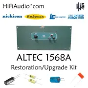 ALTEC 1568A tube amp restoration recap repair service rebuild capacitor kit set