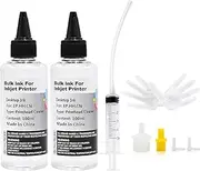 TAAUS Printhead Cleaner Kit - Compatible with Epson, HP, Canon, Brother, Lexmark, Kodak, Samsung - 2X 100ml Cleaning Solution with 5ml Premium Syringe - Nozzle Cleaning