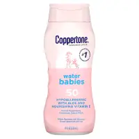 在飛比找iHerb優惠-[iHerb] Coppertone 抗曬乳液，水寶寶，SP