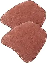 TEHAUX 1Pair Metatarsal Guard Cowhide Shoe Covers Durable Foot Protectors for Welding Workshop Use Reusable Safety Boot Covers for Toe Protection Easy Installation