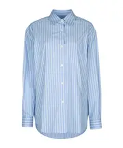 Jacob Cohen Striped Shirt 40 Blue